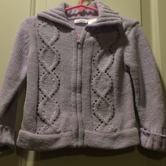 24 M. Kid Connection Zip Up Plush Sweater - Picture 1 of 3